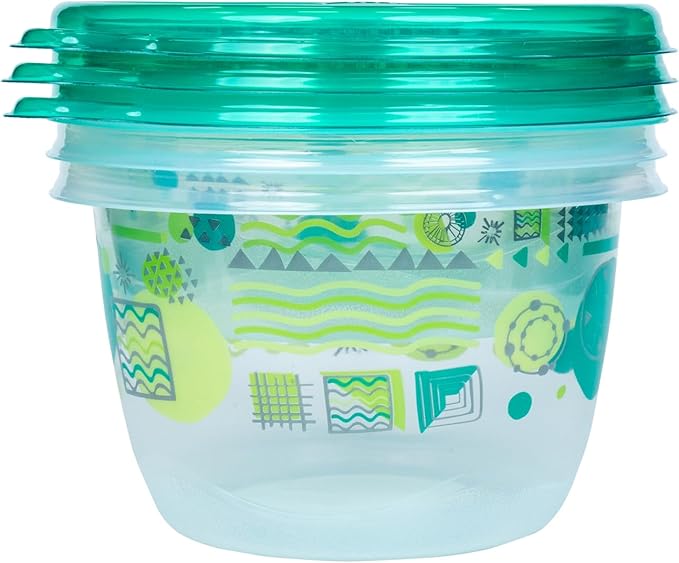 Glad GladWare MatchWare Food Storage Containers with Lids, BPA Free Reusable Plastic 20 Piece Variety Pack for Lunches, Meal Prep, and Leftovers, Leak Resistant, Microwave and Dishwasher Safe