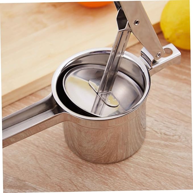 Citrus Squeezer Manual Lemon Juicer Stainless Steel Easy to Use Clean for