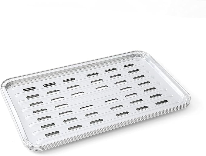 Kingsford Heavy Duty Aluminum Grilling Foil Liners, Disposable Grill Grate Covers for Grilling, Cooking, and Steaming, Helps Keep Grill Grates Clean, 14.75 x 9 in, 4 Count - 12 Pack