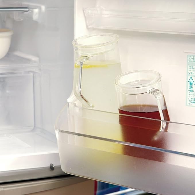 KINTO CAST 21677 Water Jug, 3.2 gal (1.2 L), Heat Resistant Glass, Microwave and Dishwasher Safe, Gift