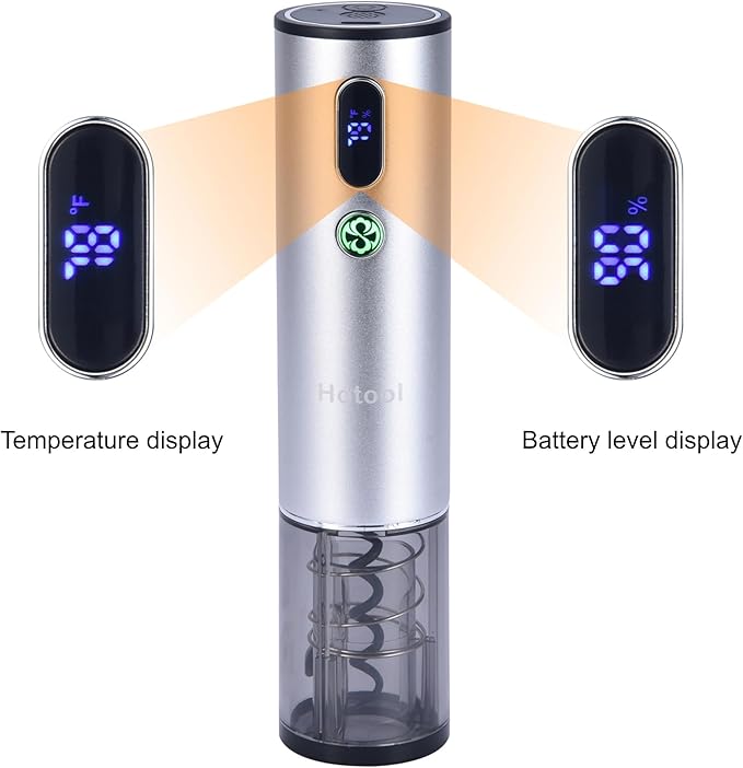 Electric Wine Opener and Aerator with Wine Accessories -Rechargeable Wine Bottle Opener Set with Base, Wine Aerator, Corkscrew and Wine Stoppers- Perfect Wine Gifts for Wine Lovers