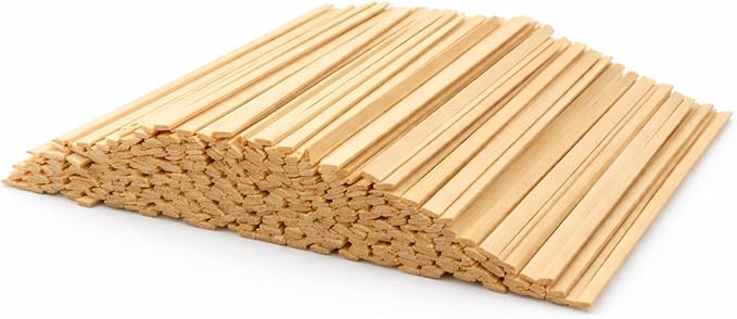 Coffee Stirrers, Bamboo Wood, Splinter-Free; Wooden Stir Sticks for Hot Chocolate, Coffee, Tea Etc, Drink Stirrer Bulk Package, Restaurant Supply, Coffee Bar, Cafe (100 Pack)