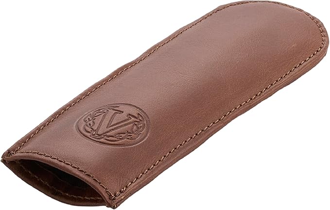 Victoria Leather Handle Cover for Cast Iron Skillets, Heat-Resistant Pan Handle Sleeve, Handmade in Colombia, Medium