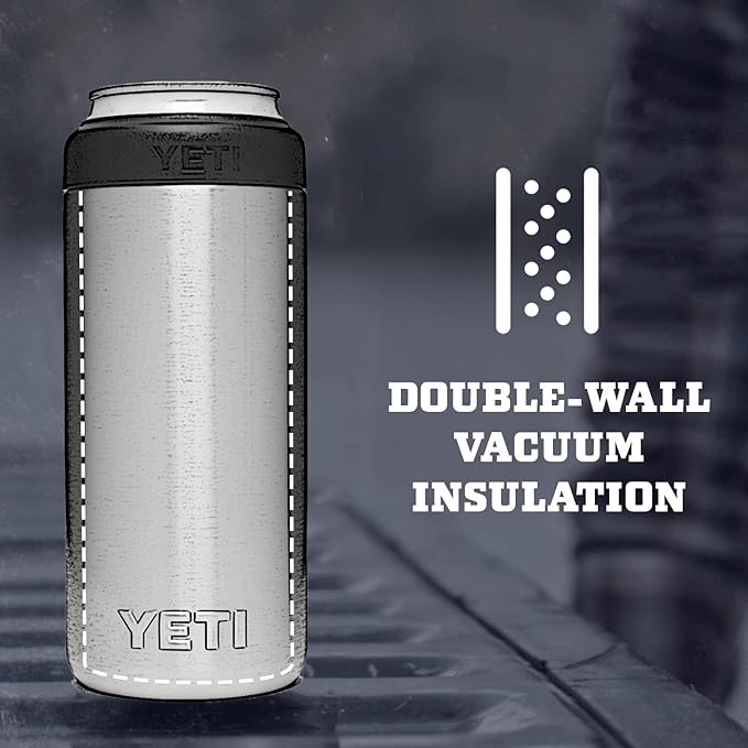YETI Rambler 12 oz. Colster Slim Can Insulator for the Slim Hard Seltzer Cans, Copper