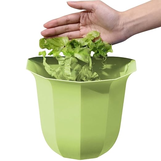Hanging Trash Can, Kitchen Garbage Bin Waste Bins, Wall Mounted Waste Bin Over The Cabinet Door Trash Can Small Kitchen Trash Cans Household Storage Box for Cabinet Doors (Color : C)