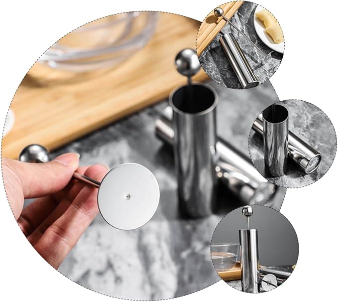 Hemobllo 2 pcs Stainless Steel Tofu Cutter Mold Handy Manual Press Slicer for Shredding Tofu and Cheese and Filamentous Dishes and Easy to Use Tool
