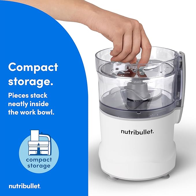 nutribullet Limitless Food Processor Matte White