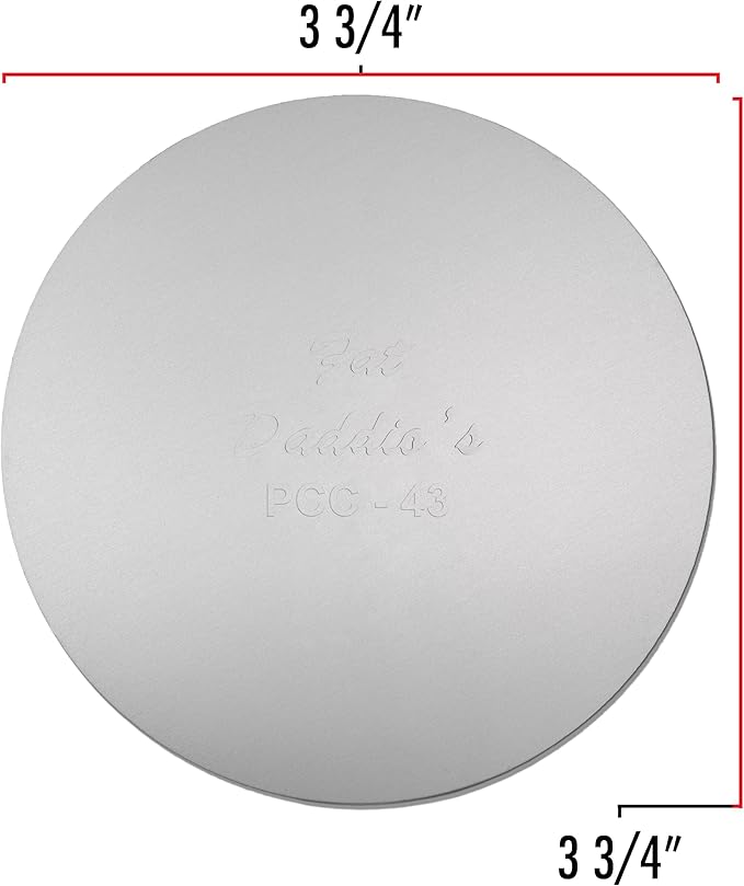 Fat Daddio's PCB-4PK Anodized Aluminum Replacement Bottom for 4 Inch Cheesecake Pan, Set of 2
