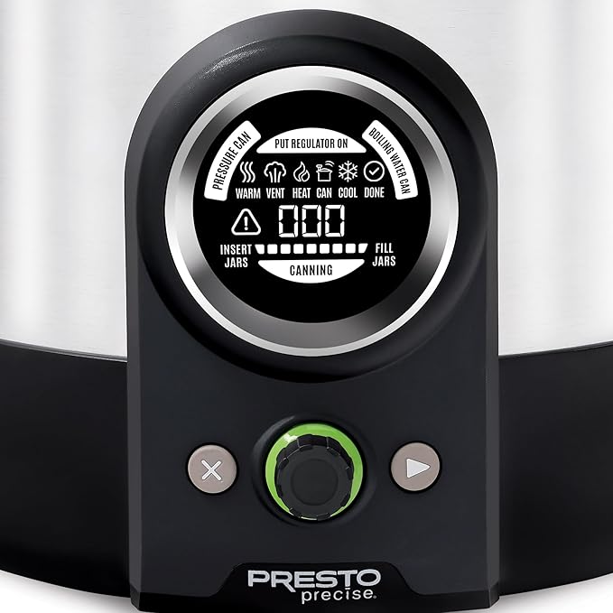 Presto 02153 Precise 23-Quart Digital Pressure Canner