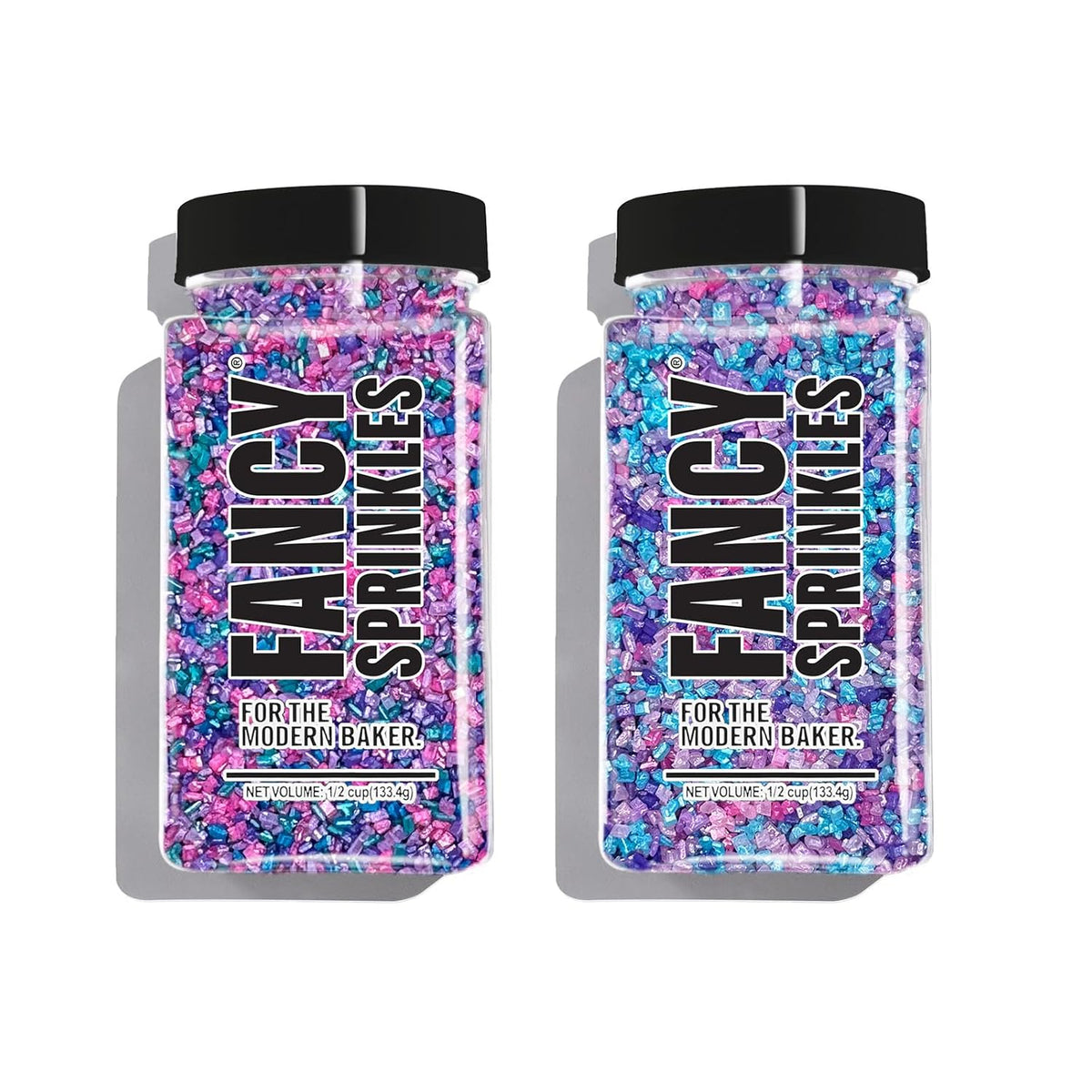 Fancy Sprinkles Cosmicpolitan Fancy Sugar Set (Chromatica and Enchanted 4 OZ)