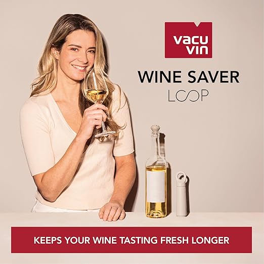 Vacu Vin Wine Saver Bundle – 11 Stoppers & Vacuum Pump for Fresh Wine