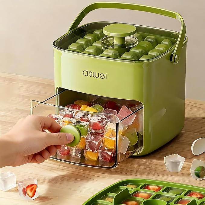 Ice Cube Trays+ Reusable Grocery Bags 3Pack