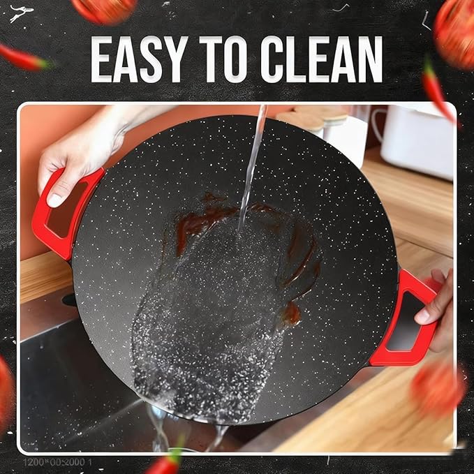 Smokeless Indoor Electric Grill & Nonstick Griddle – Compact, Fast-Heating Tabletop Grill for Steaks, Burgers, Pancakes, BBQ, and Everyday Indoor Cooking (Shallow)
