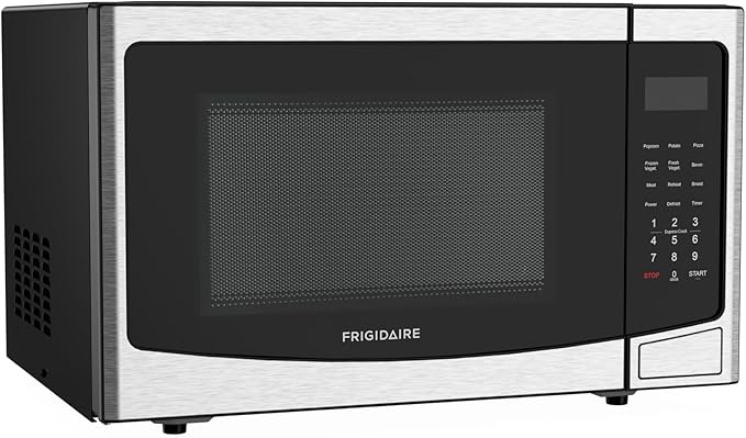 FRIGIDAIRE Microwave Oven, Inverter Technology, Multi Function, Programmable, 1.1 Cu Ft 1000-Watt