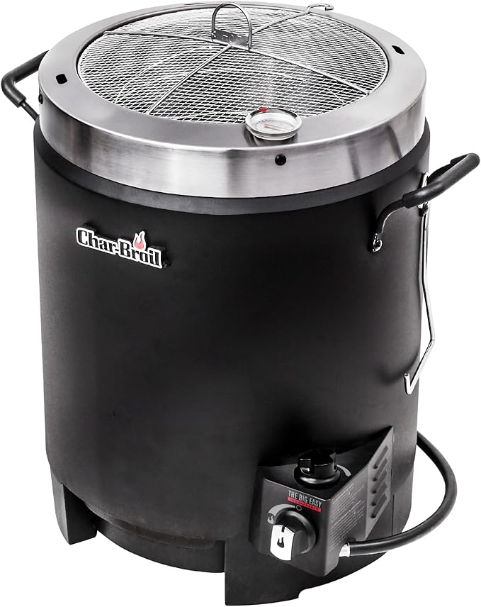Charbroil® The Big Easy® TRU-Infrared™ Cooking Technology Propane Gas Stainless Steel Oil-Less Turkey Fryer, Black - 17102065