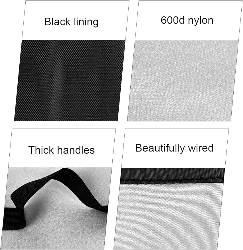 Drip Coffee Maker Cover Luxe Café Machine Lid Waterproof Antistatic Nylon Case Compatible with Ninja Espresso Machine Cappuccino Latte Makers ES601,Silver
