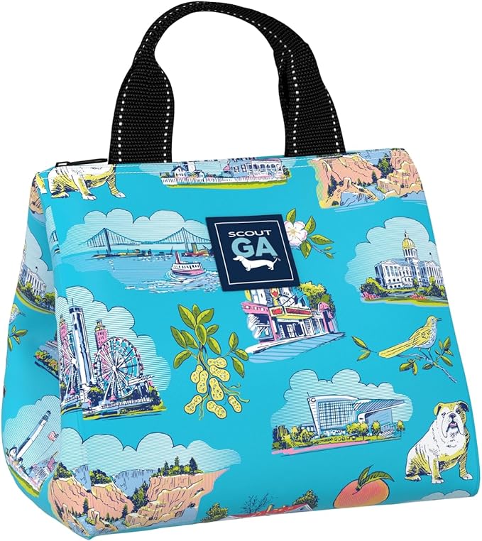 SCOUT Eloise Lunch Bag, Handbag-Inspired Design, Zip Closure and Outside Pocket