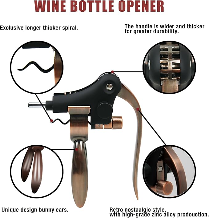Wine Opener Set Corkscrew Wine Bottle Opener Gift Box Wine Accessories
