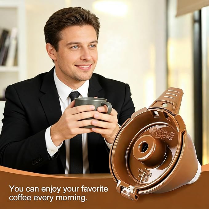 2 Pack-Reusable Single Serve Coffee Filter Coffee Brew Basket for Hamilton Beach FlexBrew Coffee Maker Models 49974 49975 49976 49979 49950 49966 49957 49954 49947 49940 Filter Part