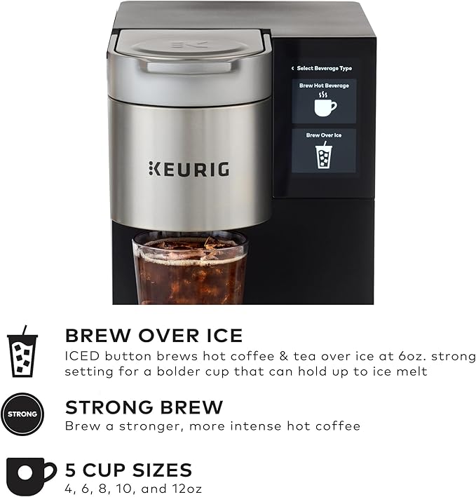 Keurig K-2550 Medium Business Single Serve Coffee Maker, Plumbed, Silver/Black