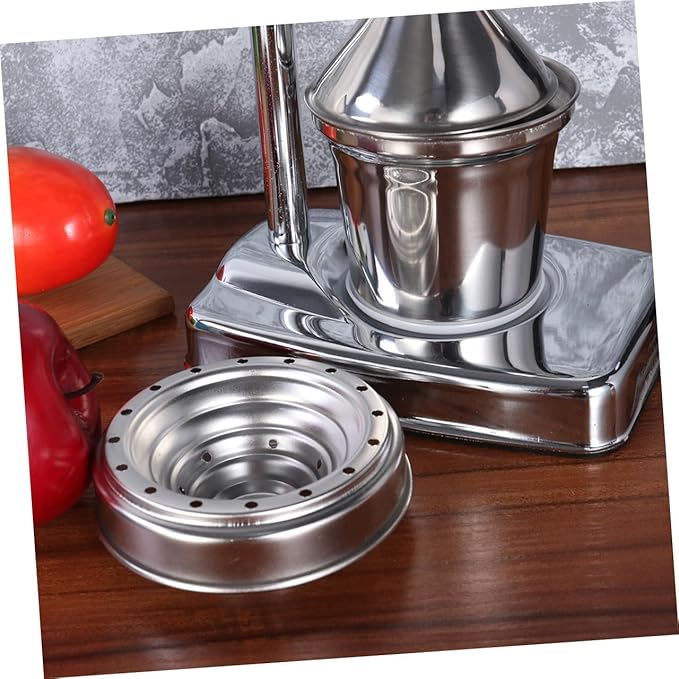 Manual Juicer Citrus Squeezer Stainless Steel Fruit Extractor Hand Lever Press Juicer for Home Lemon Squeezer
