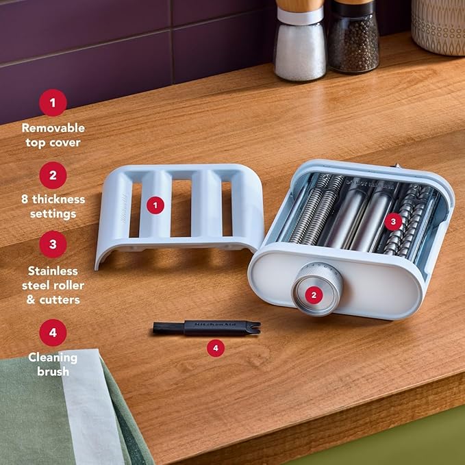 KitchenAid 3-in-1 Pasta Attachment for KitchenAid Stand Mixers