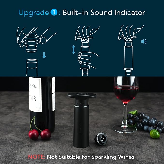 Electric Wine Aerator Dispenser and Wine Saver Pump