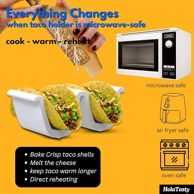 Margarita Salt Rimmer Set + Dual Taco Holder 4 Pack