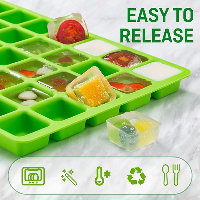 Small 4 Pcs Silicone food molds for harvest right freeze dryer Small trays, Silicone Food Molds for Harvest right freeze dryer accessories