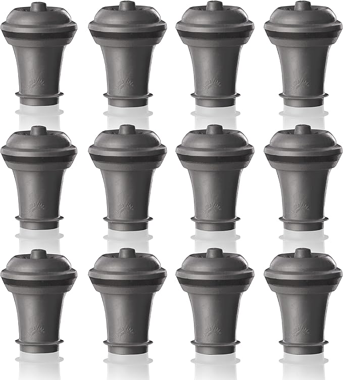 Vacu Vin Wine Saver Extra Stoppers, Set of 12 by Vacu Vin