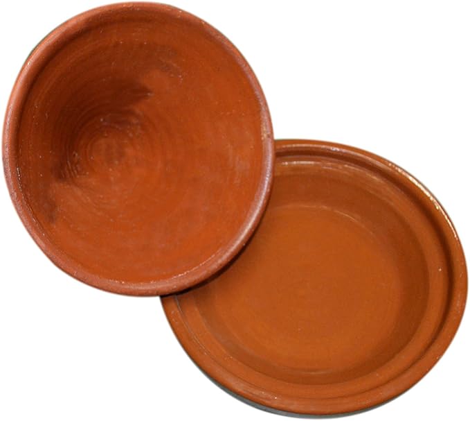 Moroccan Cooking Tagine Handmade Lead Free Safe Medium 10 inches Across Traditional