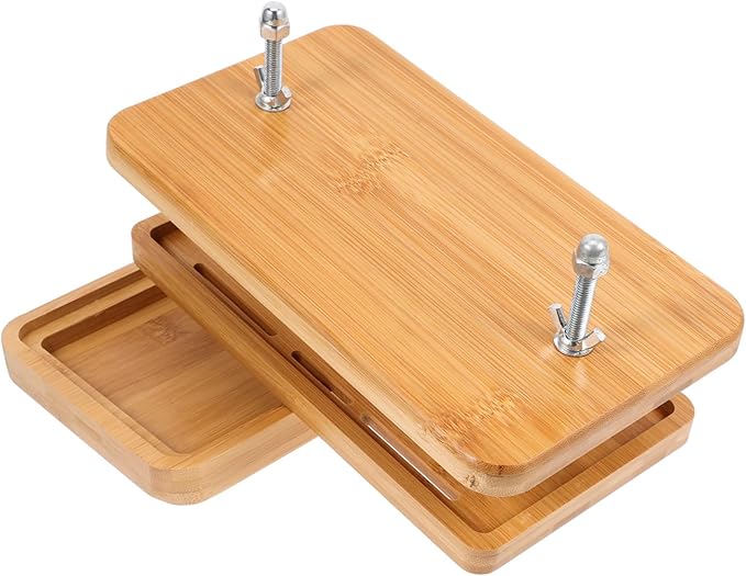 LABRIMP Homemade Tofu Maker Bamboo Tofu Press Mold Bean Curd Molds Pressure Drainer