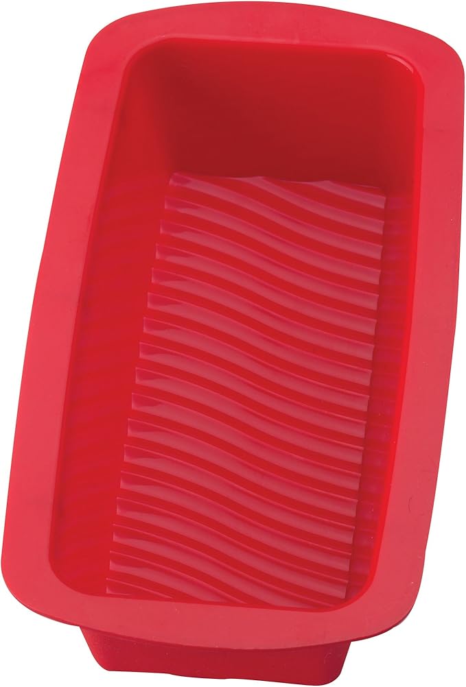 Mrs. Anderson's Baking Silicone Loaf Bread Pan, Non-Stick European-Grade Silicone