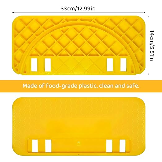 Honey Bucket 5 Gallon Beekeeping Supplies-Honey Gate & Stainless Steel Double Sieve Honey Strainer Honey Filter Bag Uncapping Tank Holder Honey Harvesting Equipment Beekeeping Kit (5 PCS/Set)