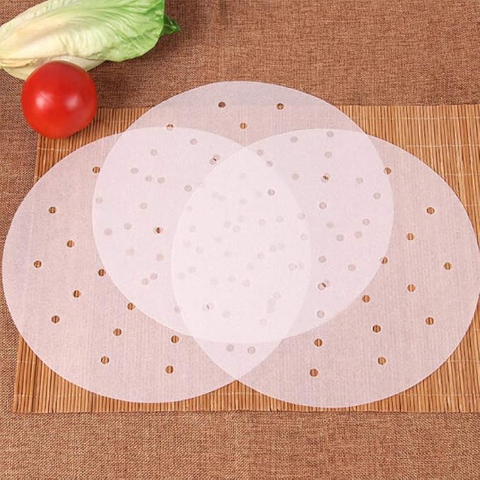 Patty Paper Sheets for 5 Inch Burger Press (400 pcs) - Round Hamburger Non-Stick Heat Resistant Circle Wax Parchment Paper Maker Cook Bake Steaming Grill BBQ Barbecue (1)