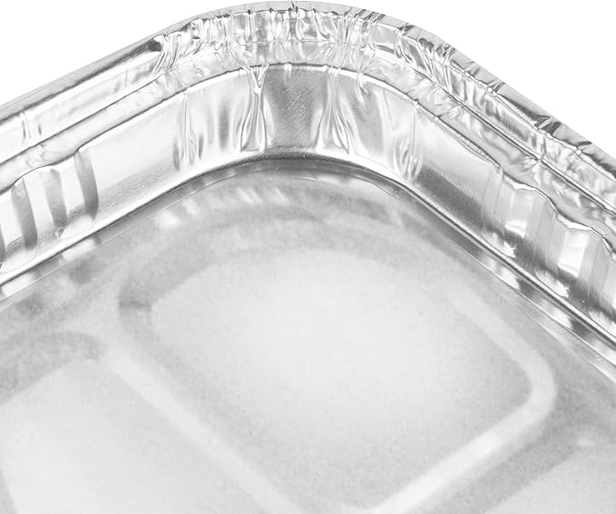 (200 Pack) 1/4 Size Cookie Sheet Baking Cake Pans l 12.8” x 8.9” Disposable Aluminum Foil Trays l Premium Heavy Duty Nonstick Baking Sheets Reusable