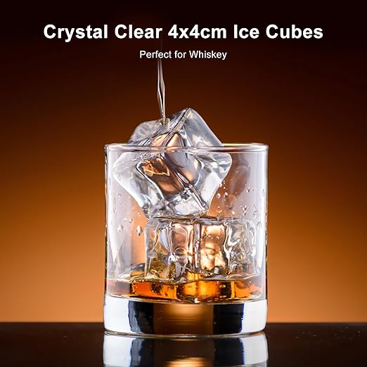 ADT Craft Cube ICE Maker Ice Maker 4x4 ice Cube 26 lb/24H Portable Ice Maker Ice Cube Maker