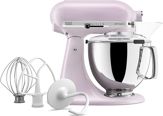 KitchenAid Artisan Series 5 Quart Tilt-Head Stand Mixer, KSM150PS, Wildflower