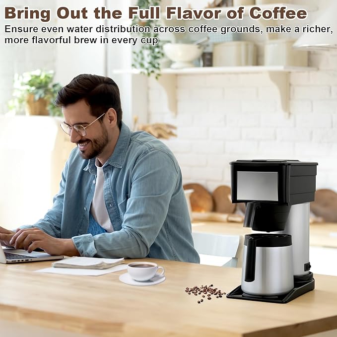 Coffee Brew Funnel Basket Replacement for Bunn 38766.0002 Filter Holders BX, BT, BTX, GR & Velocity Series Brewers Coffee Maker Brew Filter Basket