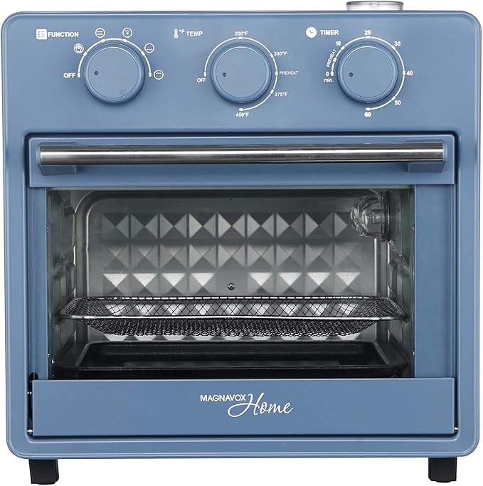 Magnavox Home, 16.5 qt Air Fryer Oven, With Steam Infusion, Ocean