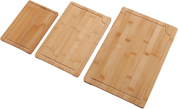 Chopping Board, Cutting Boards With Groove And Handle For Meat Vegetable Cheese, Heavy Duty Kitchen Serving Tray Chopping Board,Large Wooden Cutting Boards
