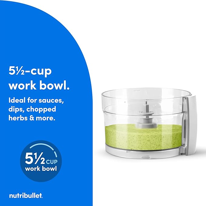 nutribullet Limitless Food Processor Matte White