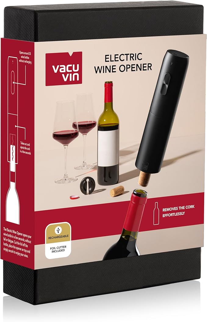Electric Wine Opener & Champagne Chiller – Party-Ready Set for Effortless Celebrations