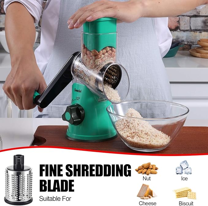 Cheese Grater and Mandoline Slicer Bundle