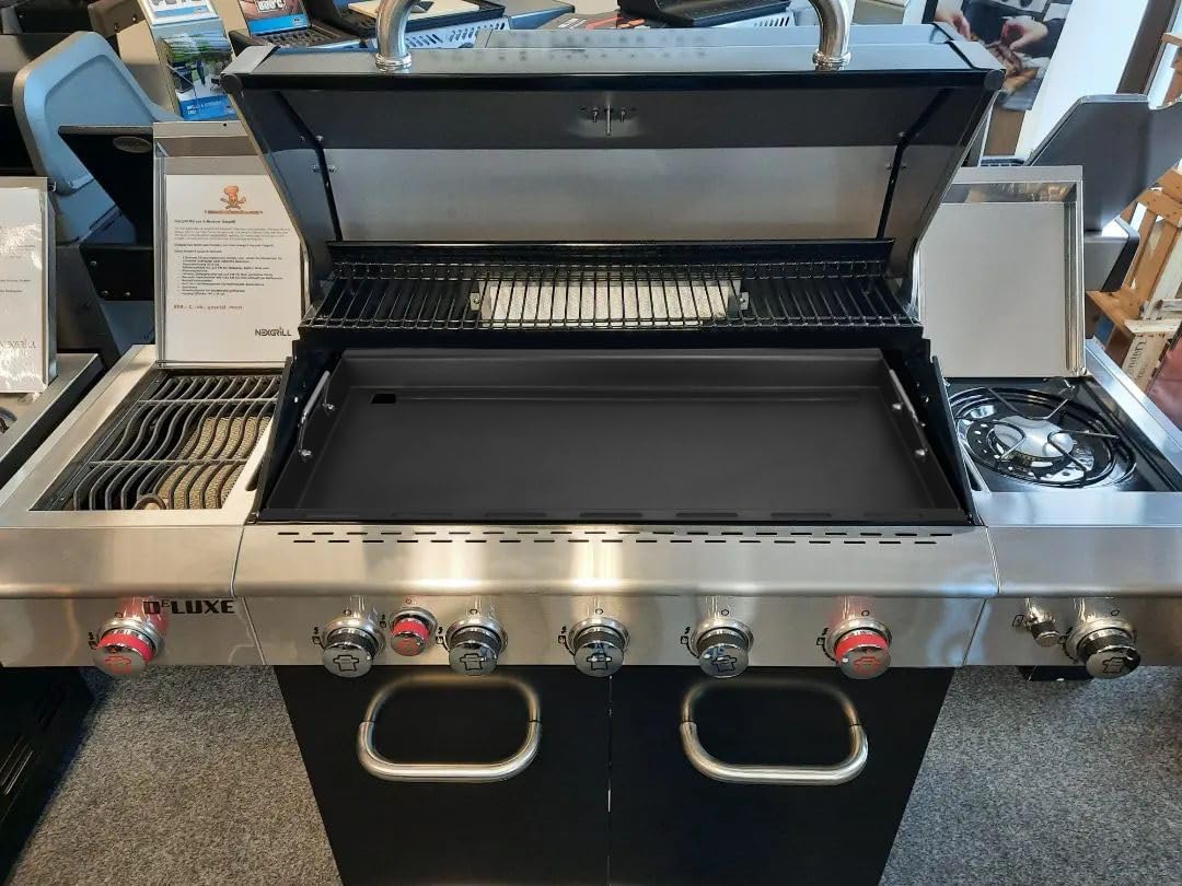 Full-Size Griddle Inserts for Nexgrill Home Depot 6 Burner, Flat Top Griddle for Nexgrill 720-0896 720-0896B 720-0896E 720-0896C 720-0898 720-0898A 720-0896BK 720-0896CP Grills