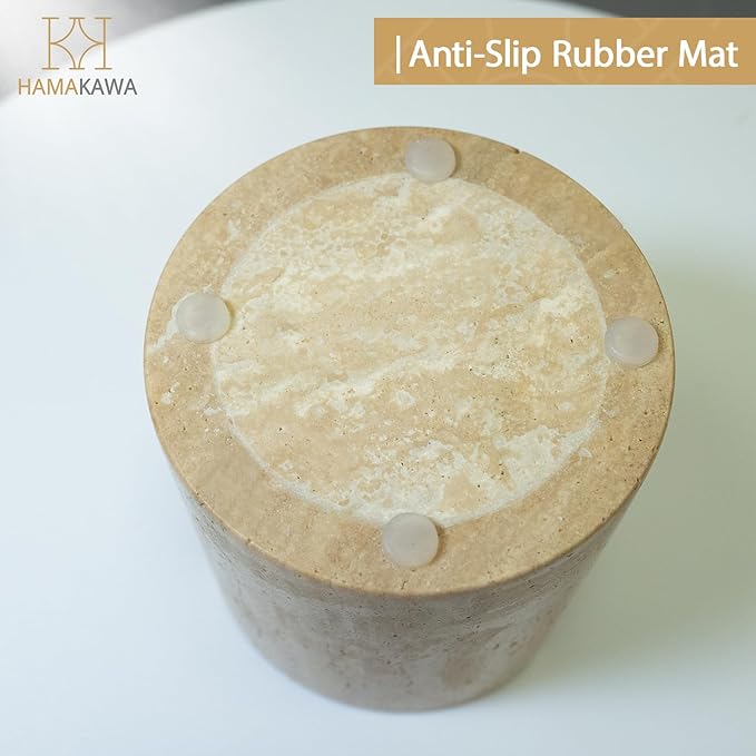 Natural Marble Travertine Sponge Rack, Beige Sink Storage Rack Suitable for Kitchen Countertops, Drying Rack, Sink Organizer