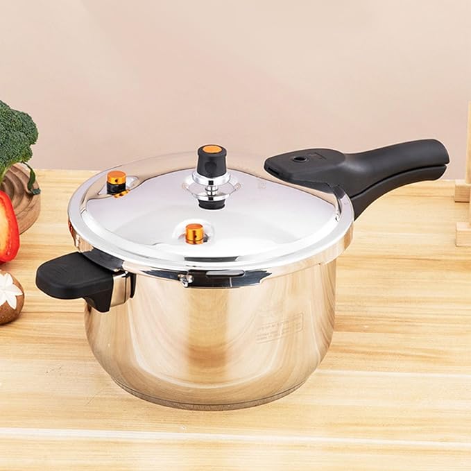 Efficient Pressure Cooking, Rapid Heating 16cm Valves, 304 Stainless Steel and Plastic Electric Pressure Cooker, for Quick and Cooking