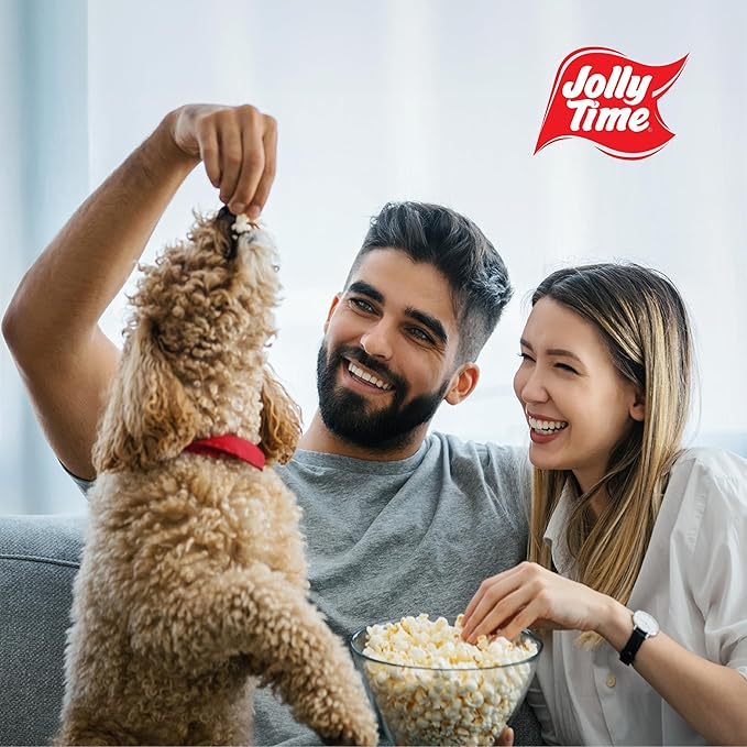 Jolly Time Simply Popped, Vegan, Dairy Free Microwave Popcorn, 3oz Sharing Bag, 3 Bags Per Carton (Simply Popped Sea Salt, 3 Ounce (Pack of 36))