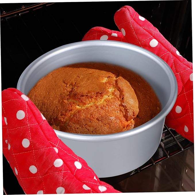6-Inch Round Cake Tin Set Cake Liners Non-Stick Baking Molds Food-Grade Parchment Paper for Easy Release for Home Baking and Pastry Enthusiasts