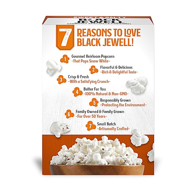 Black Jewell Sweet & Salty Microwave Popcorn, 10.5 Ounces (Pack of 6)